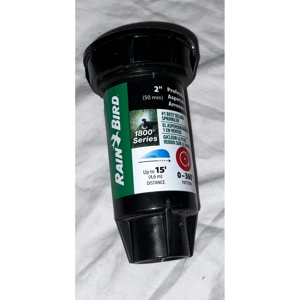 Rain Bird 1800 Series 2 in Professional PopUp Sprinkler 0-360 Degree 15 ft Range